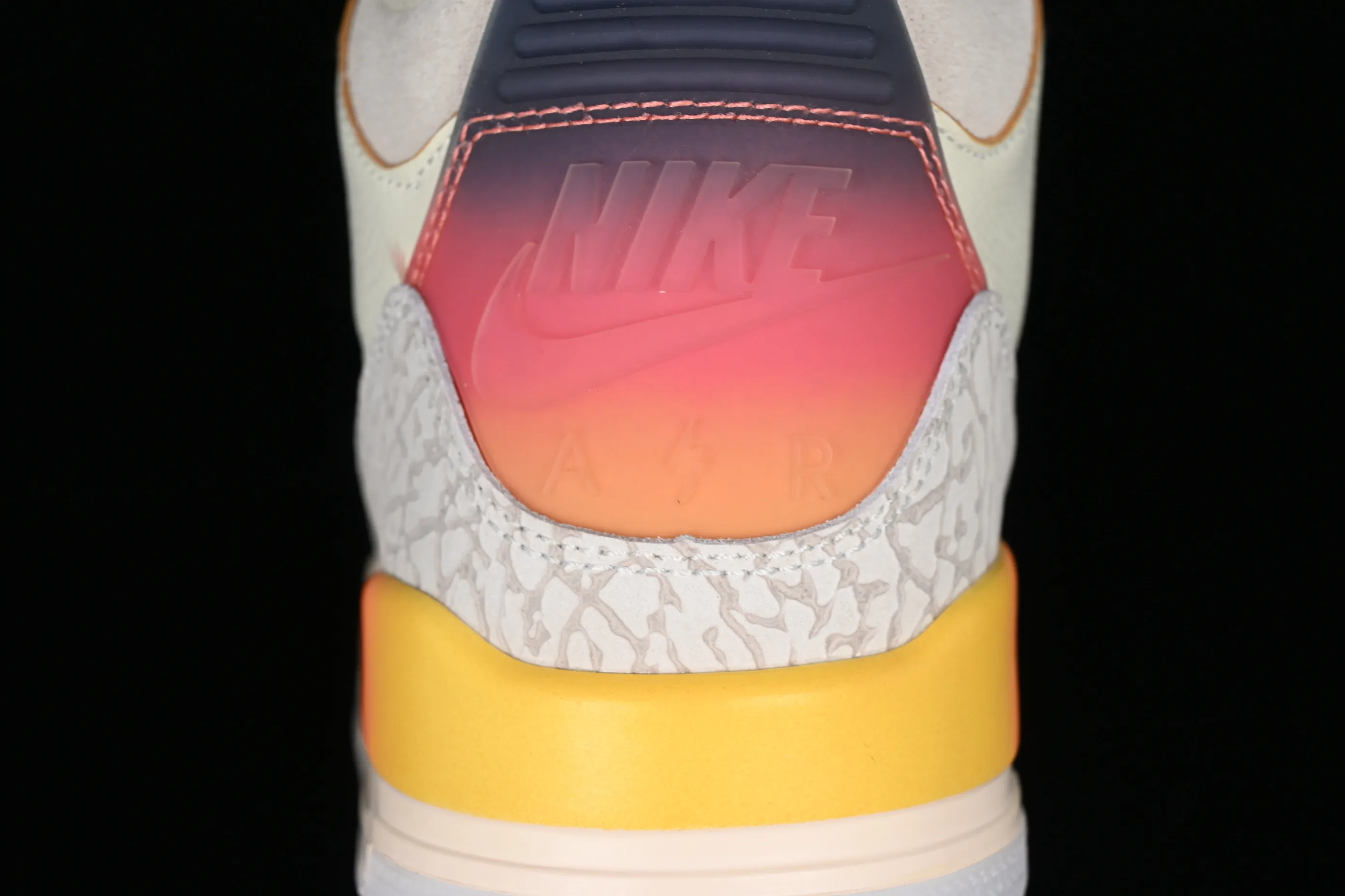 All categories Air Jordan Jordan series basketball shoes Air Jordan 3 L version J.Balvin x Air Jordan 3 Retro AJ3 Joe 3 rainbow gradient FN0344-901